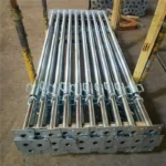 CONSO Adjustable Shoring System Light Weight Telescopic Steel Prop Cup Head for Construction Slab Formwork Villa Use European