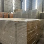 Source Factory High Quality Fire Proof A1 Building Materials Building Roof Board Rock Wool Sandwich Panels